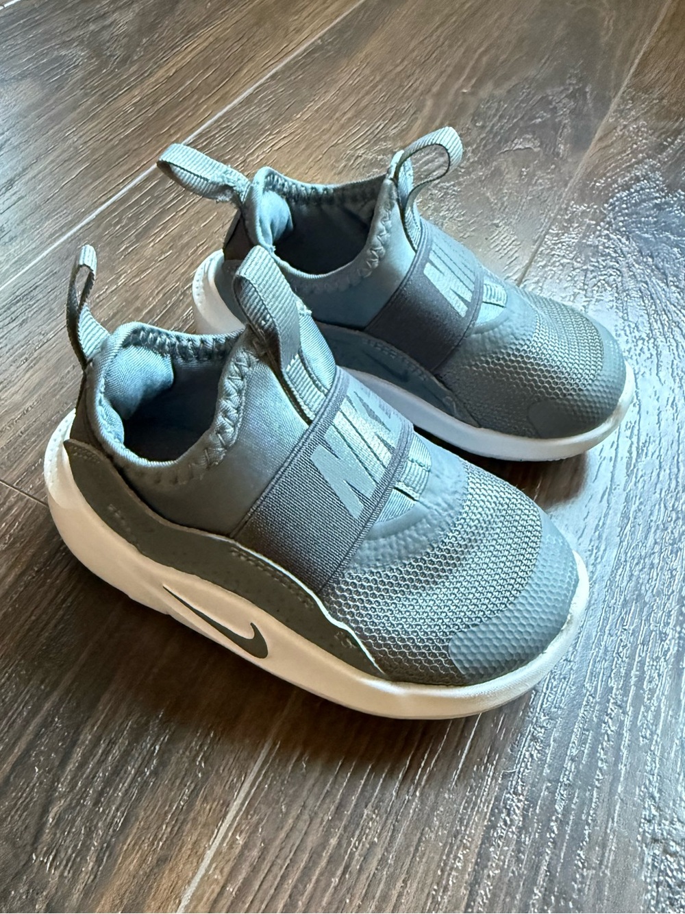 Nike Toddler Grey Slip-On shoes